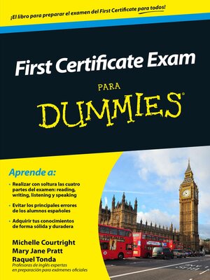 cover image of First Certificate Exam para Dummies